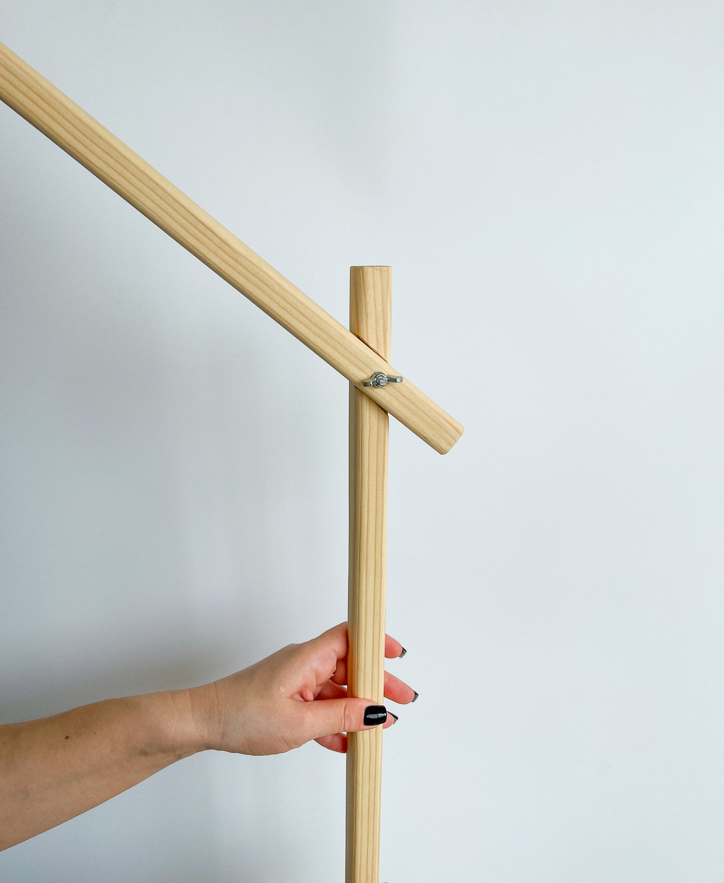 natural wooden hanger
