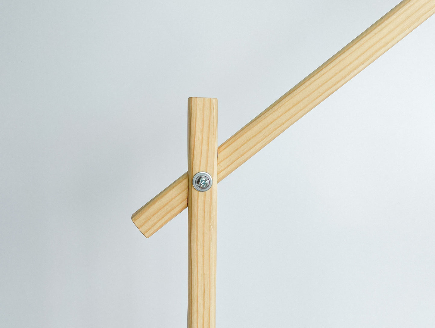 Baby Mobile Crib Holder, wooden baby mobile arm, natural wooden hanger, baby crib attachment
