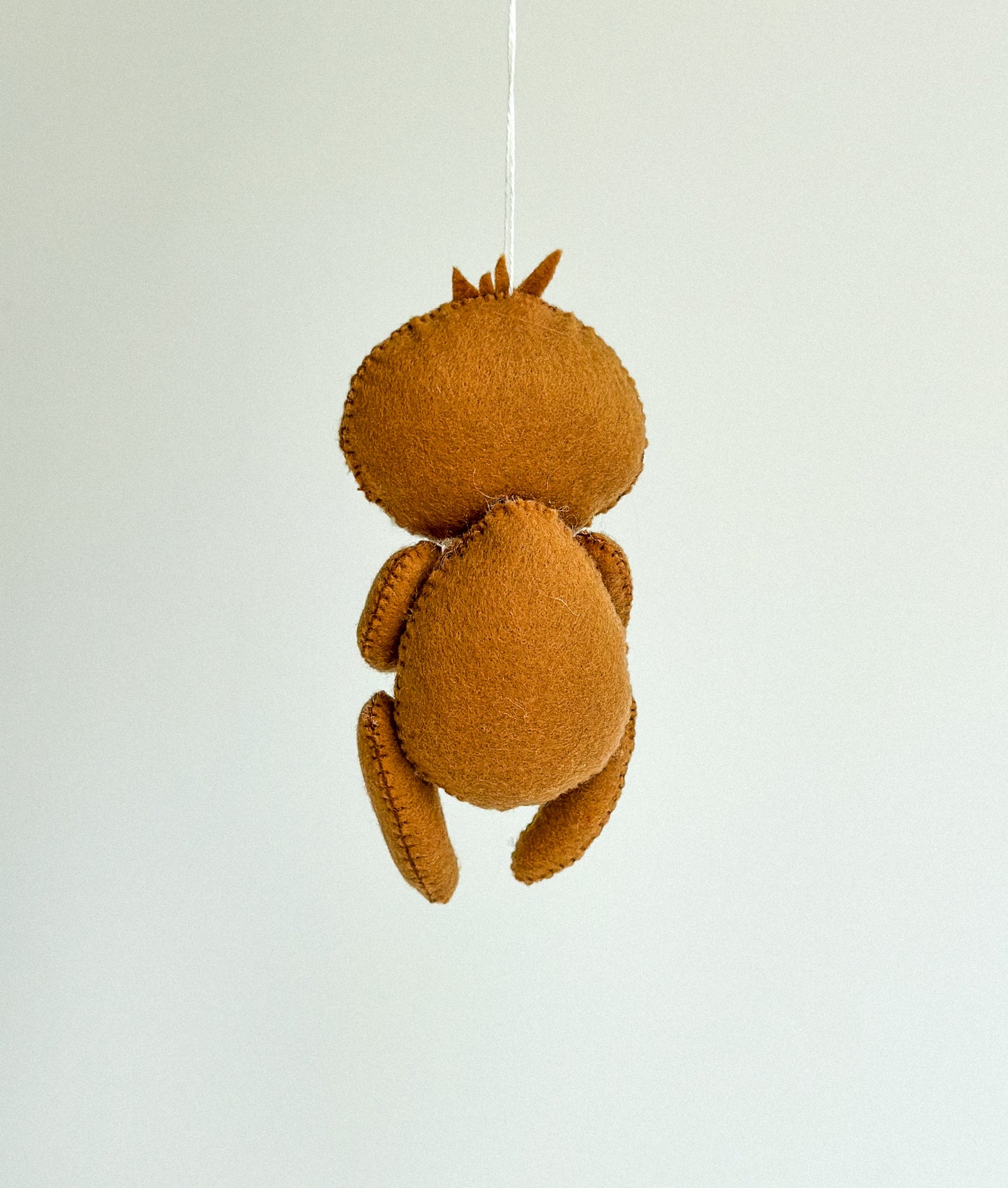 Felt Sloth Ornament