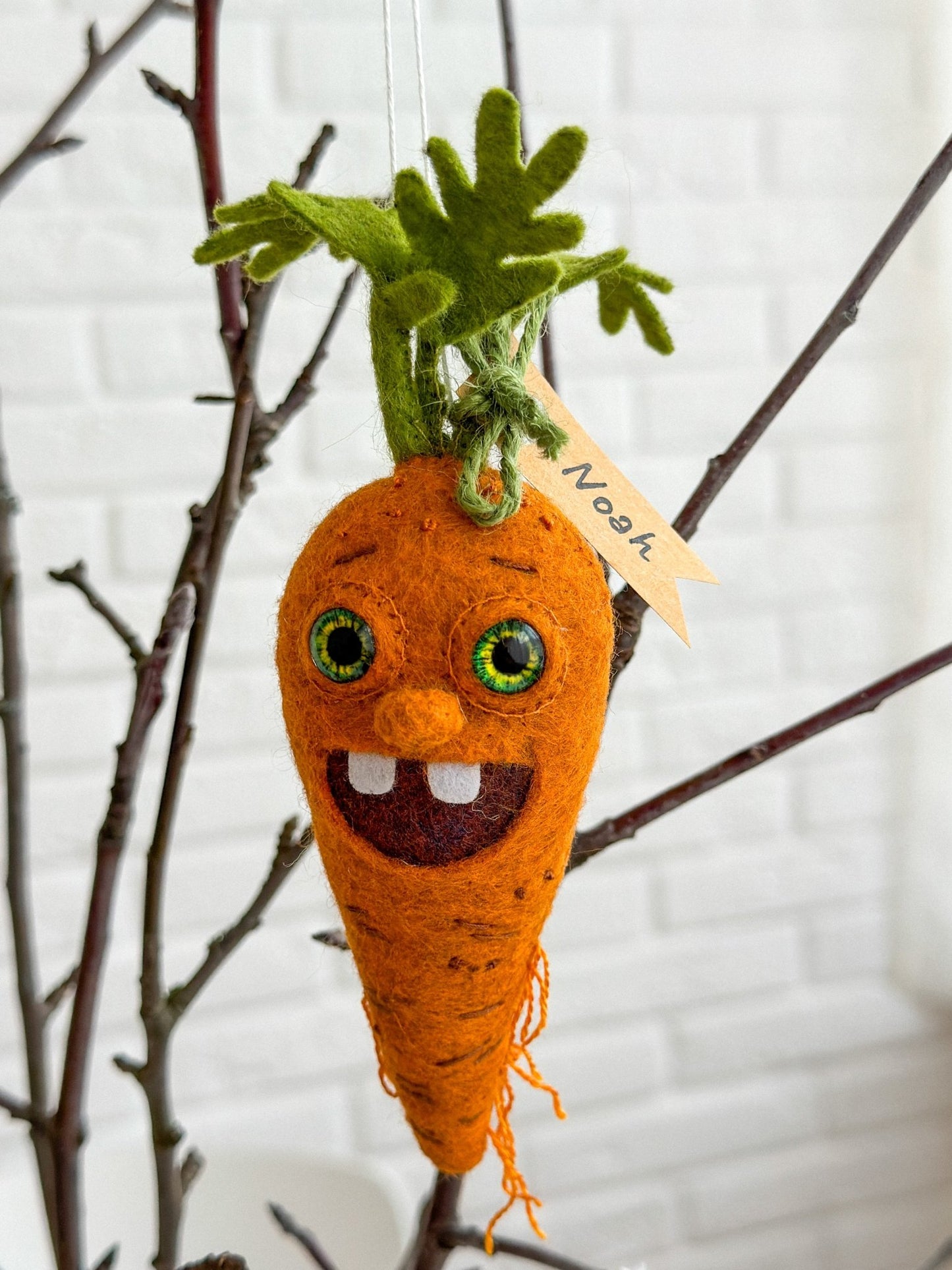 Carrot Decorations - WoollyFox