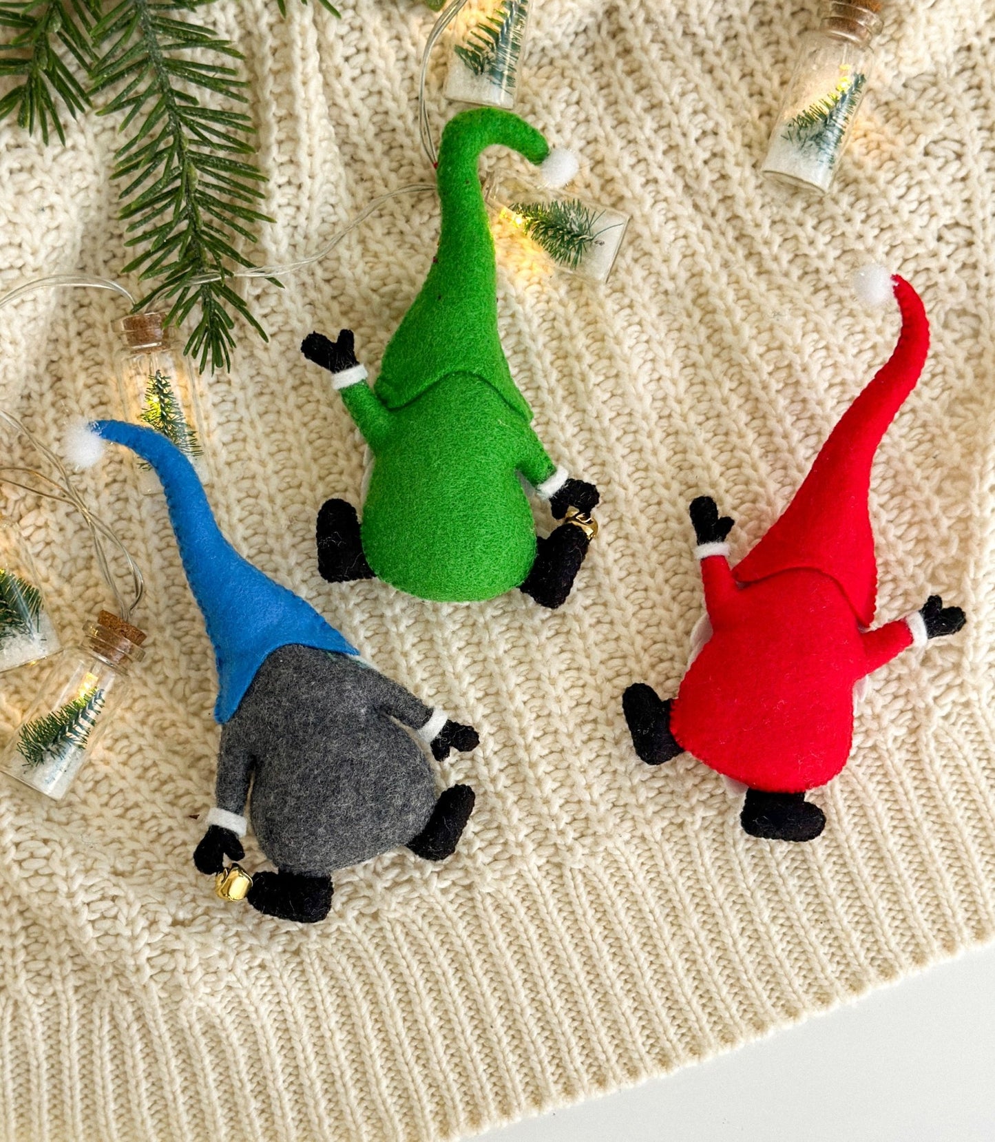 Christmas Gnome Ornament - WoollyFox