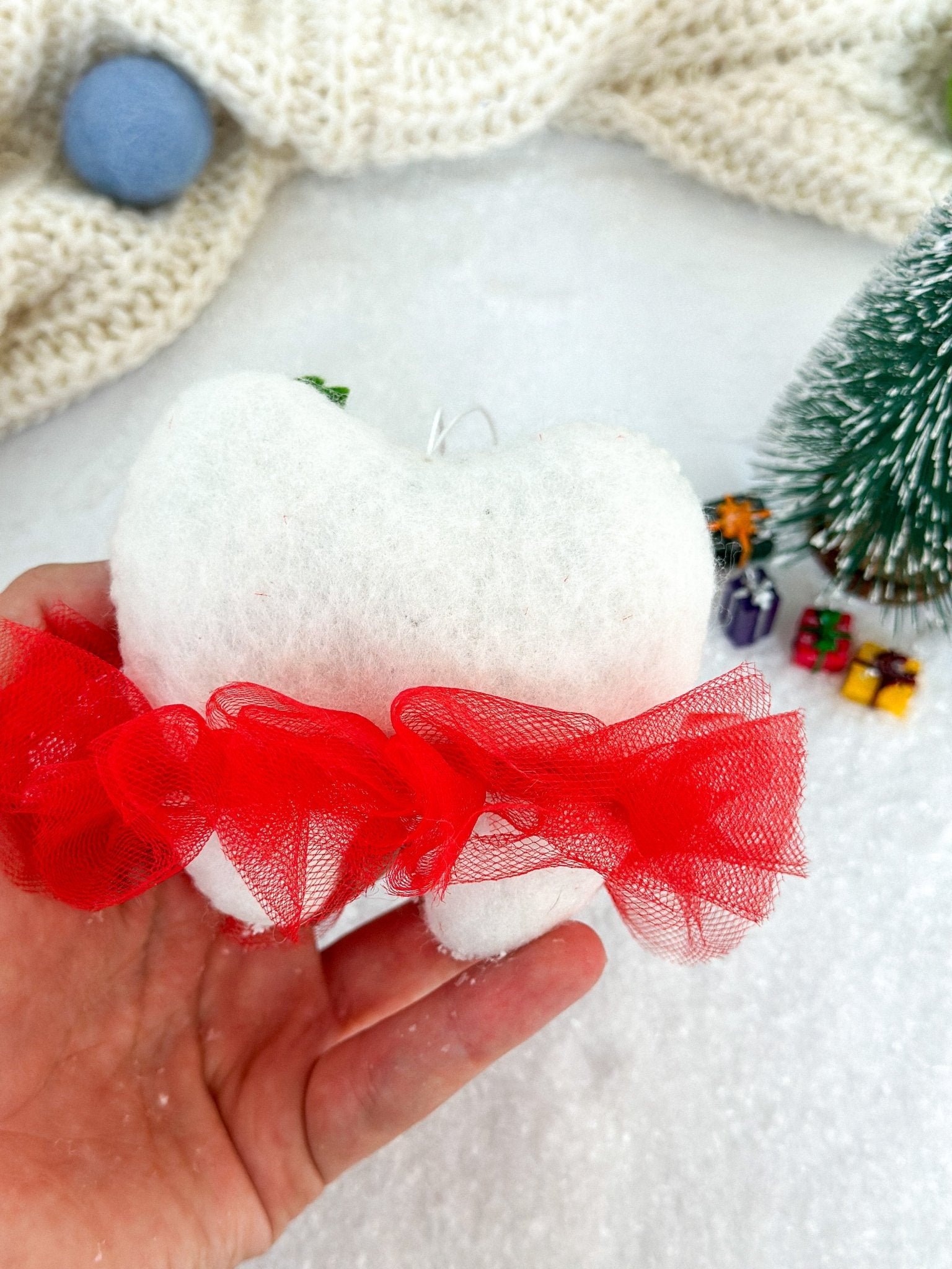 Christmas Tooth Fairy Ornament - WoollyFox