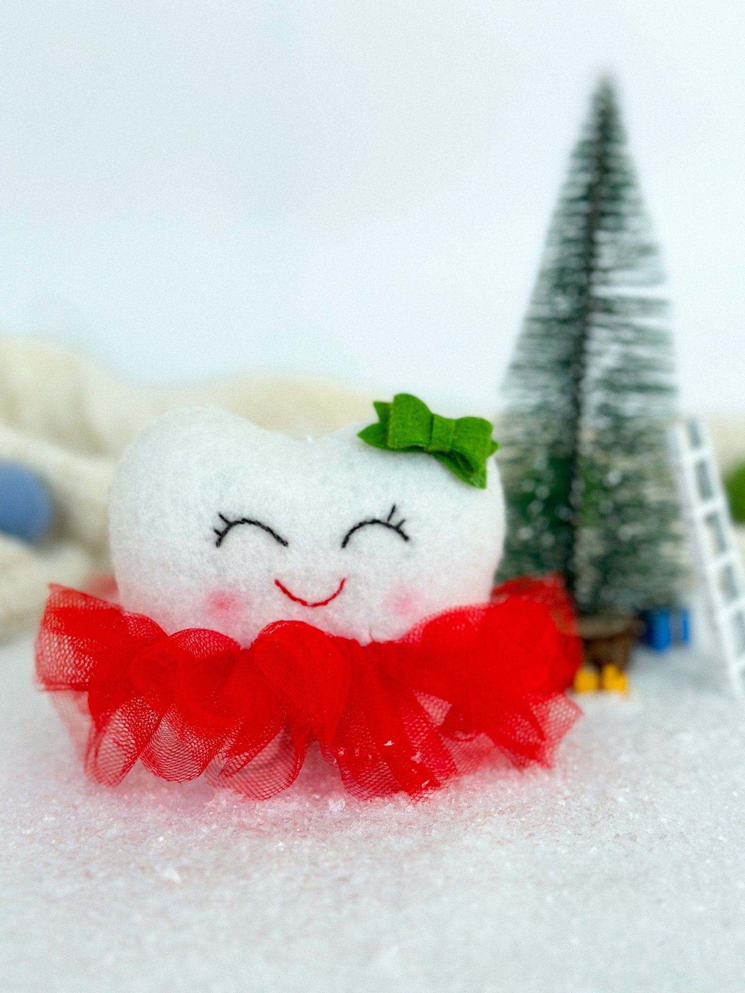 Christmas Tooth Fairy Ornament - WoollyFox