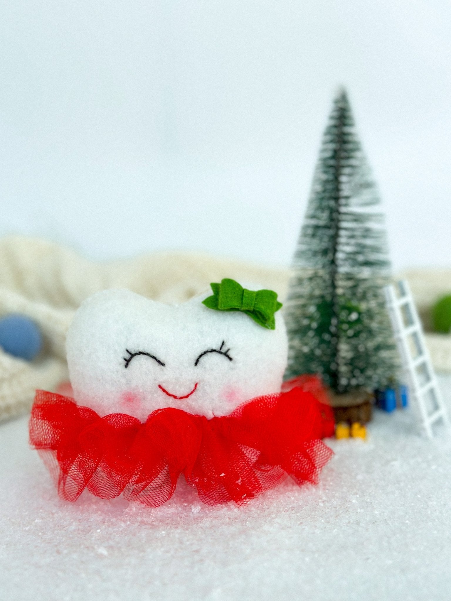 Christmas Tooth Fairy Ornament - WoollyFox