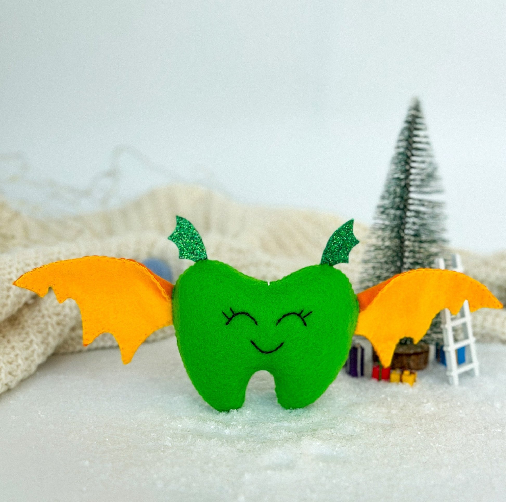 Dragon Tooth Ornament - WoollyFox