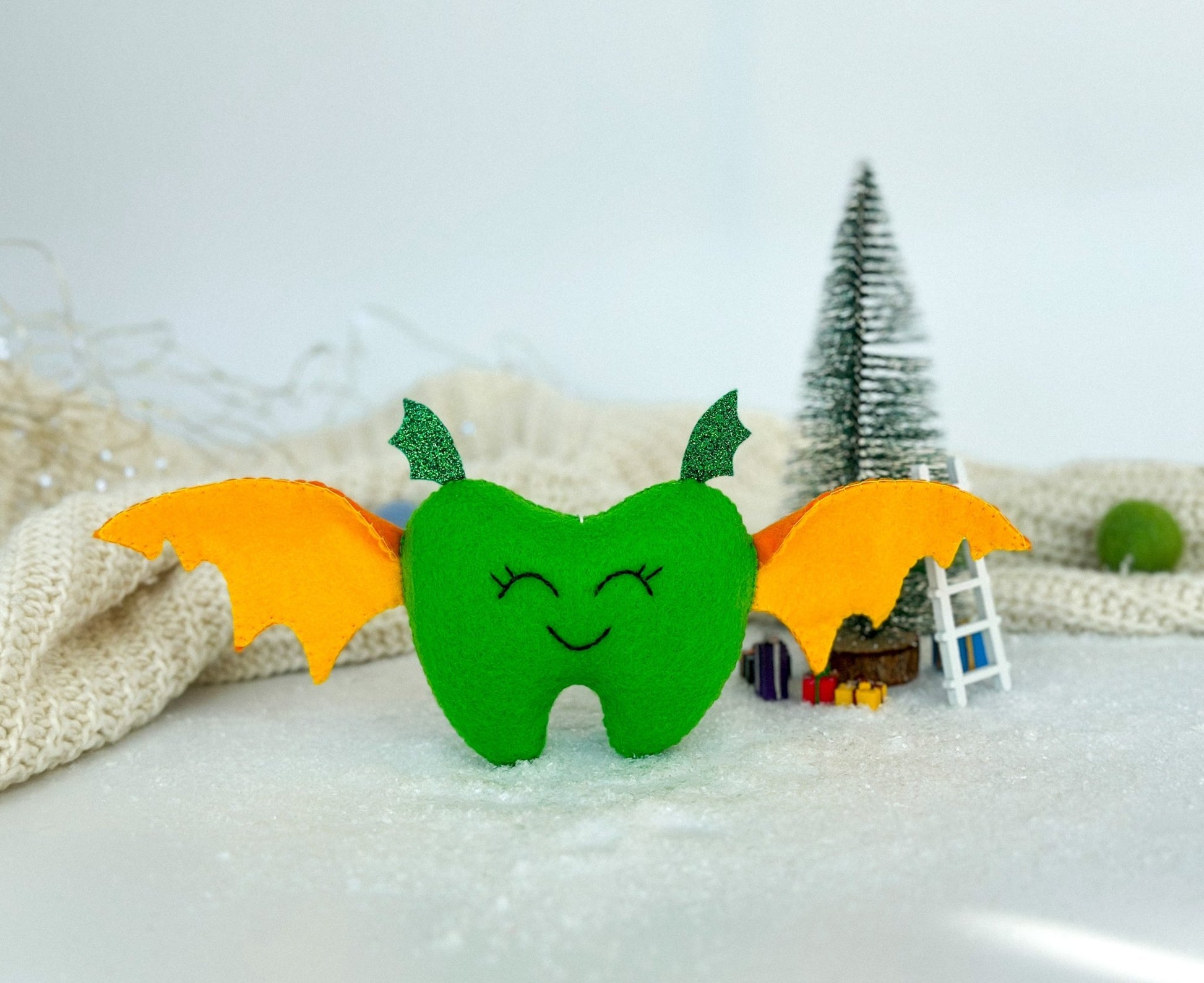 Dragon Tooth Ornament - WoollyFox