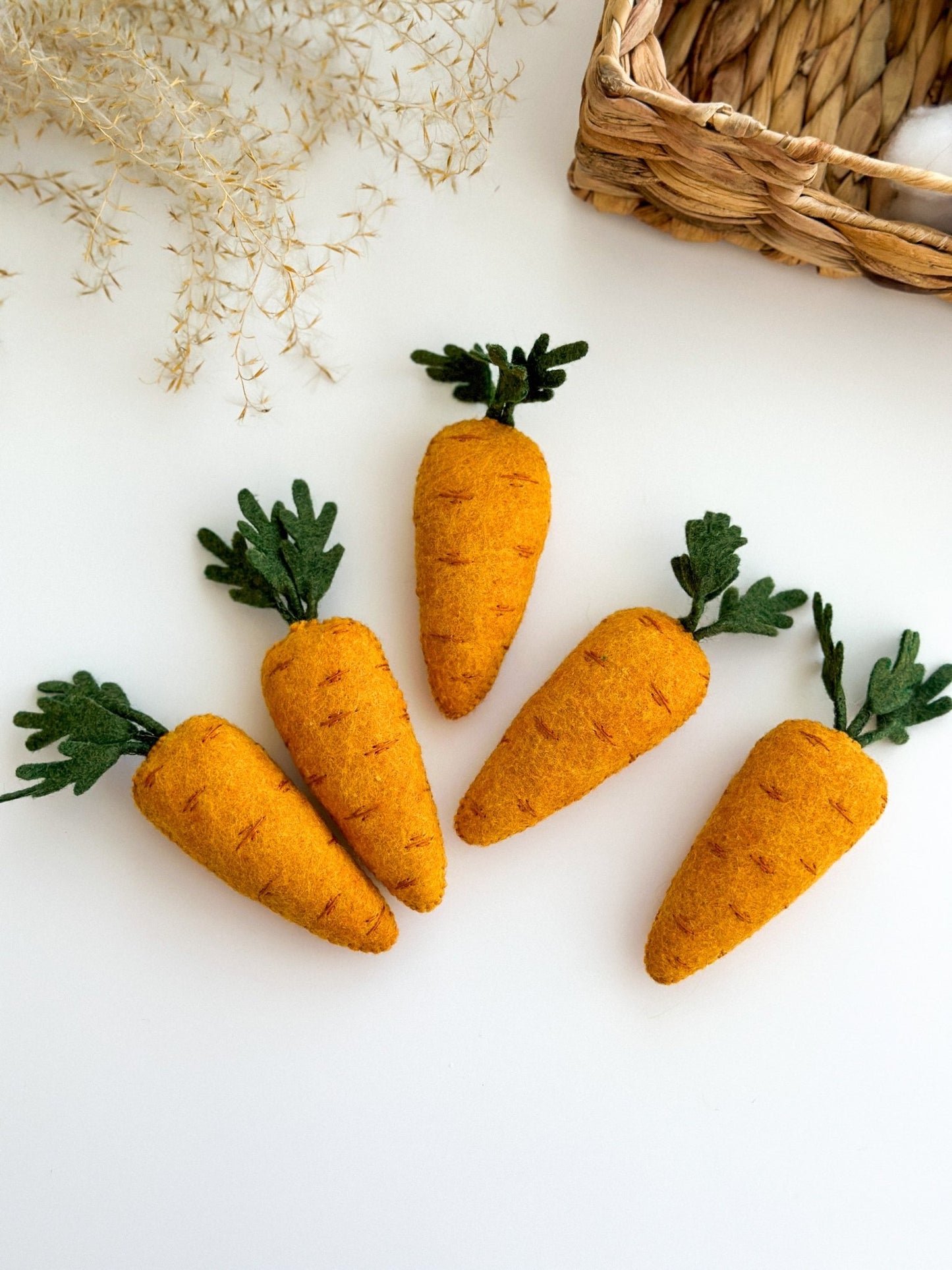 Easter Carrot Ornaments - WoollyFox