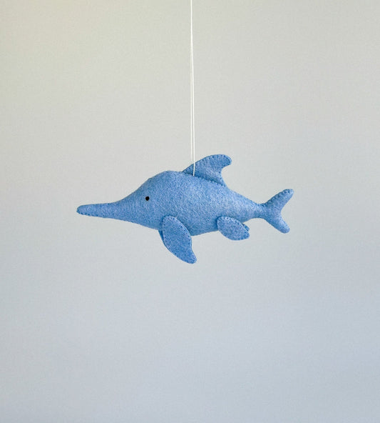 Felt Dolphin Ornament - WoollyFox