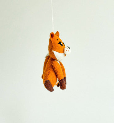 Felt Fox Ornament - WoollyFox