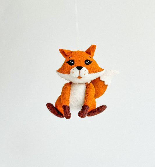 Felt Fox Ornament - WoollyFox