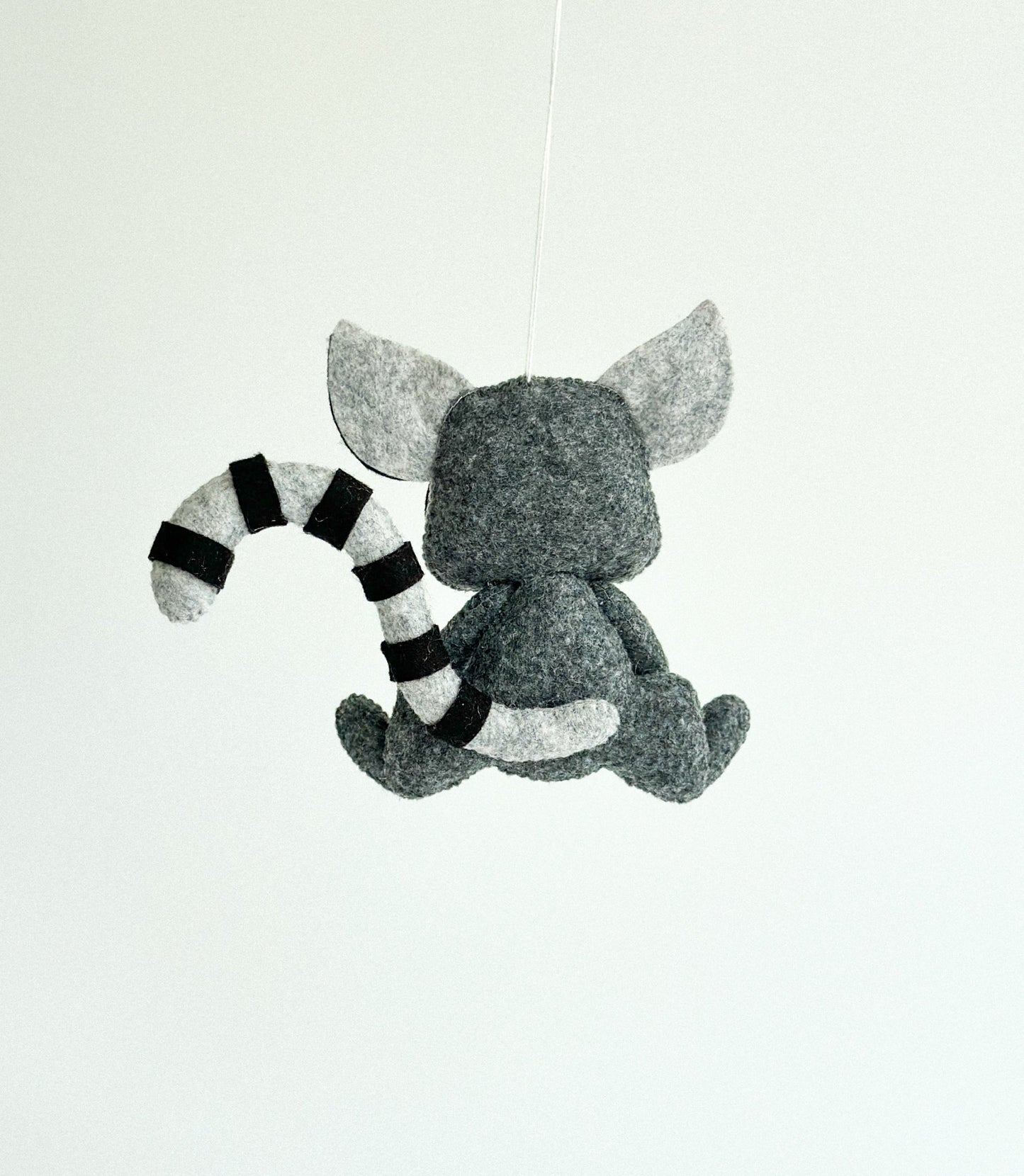 Felt Lemur Ornament - WoollyFox