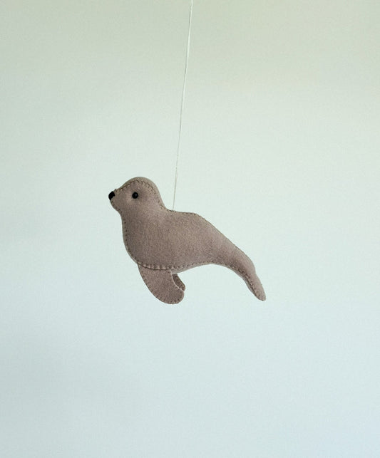 Felt Seal Ornament - WoollyFox