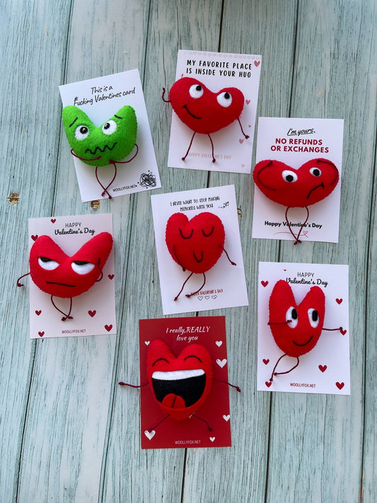 Gift Heart of Love - WoollyFox