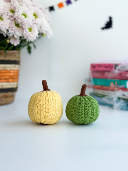 Knitted Pumpkin Decor – Soft Handmade Fall or Halloween Decoration - WoollyFox