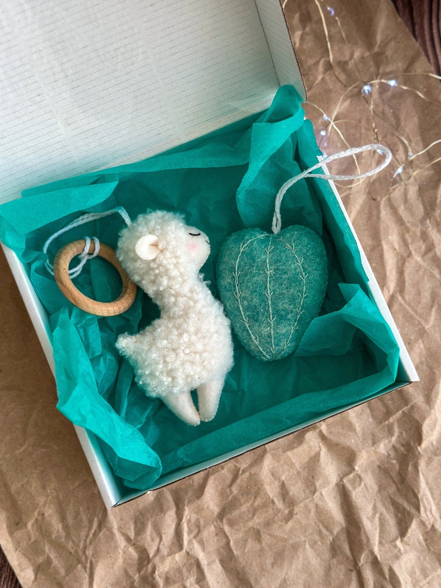 Lama And Cactus Ornament - WoollyFox