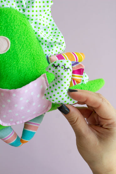 Mommy And Baby Dinosaur Toy - WoollyFox