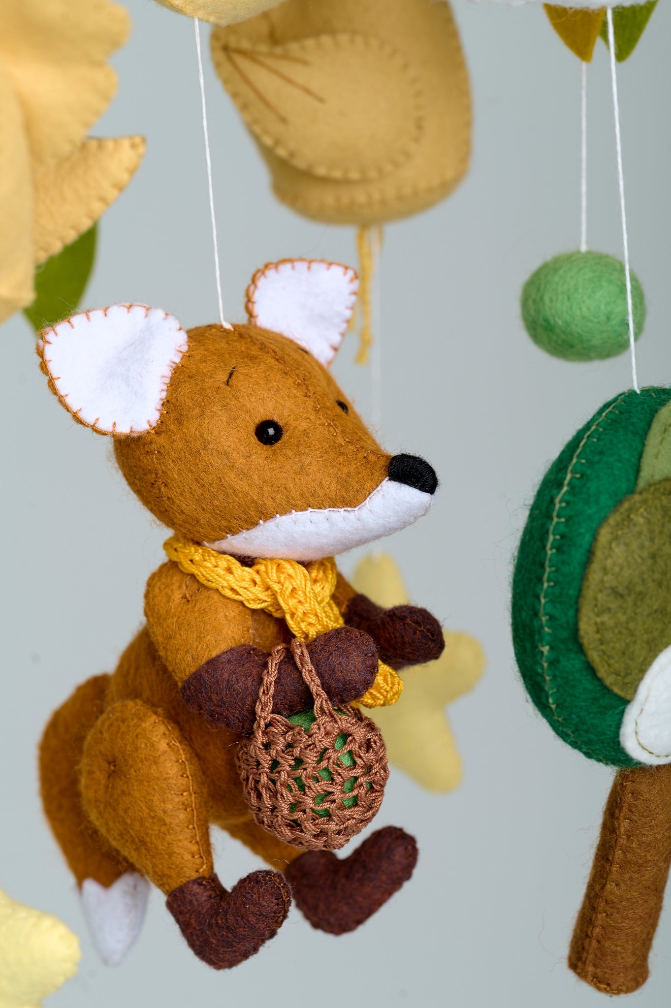 Musical Mobile Fox - WoollyFox