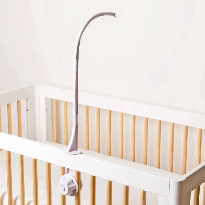 Pregnancy gift Nursery baby mobile, clouds moon crib mobile