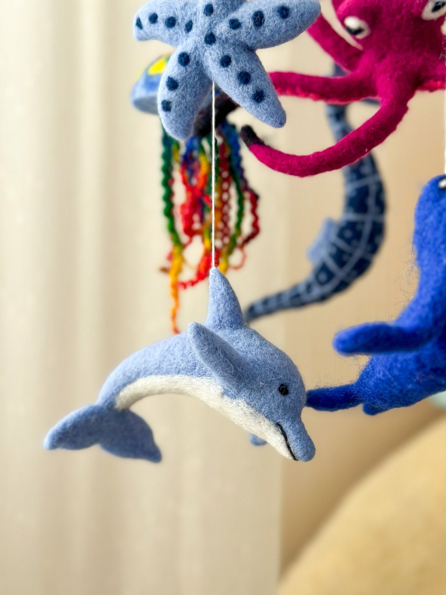 Sea baby crib mobile - WoollyFox
