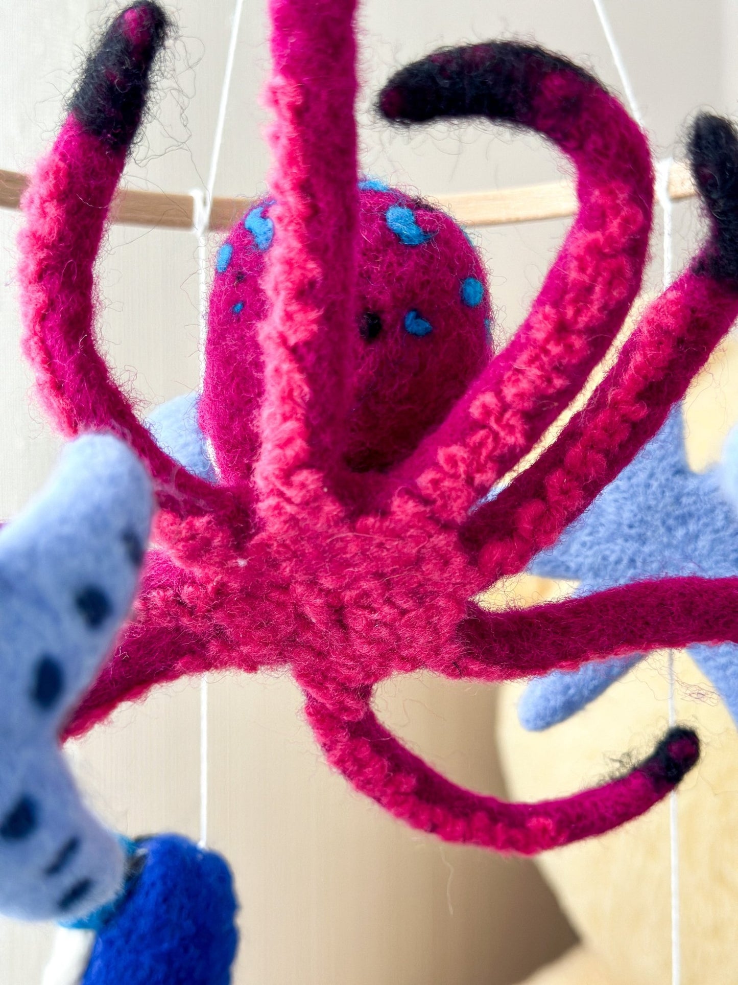 Sea baby crib mobile - WoollyFox