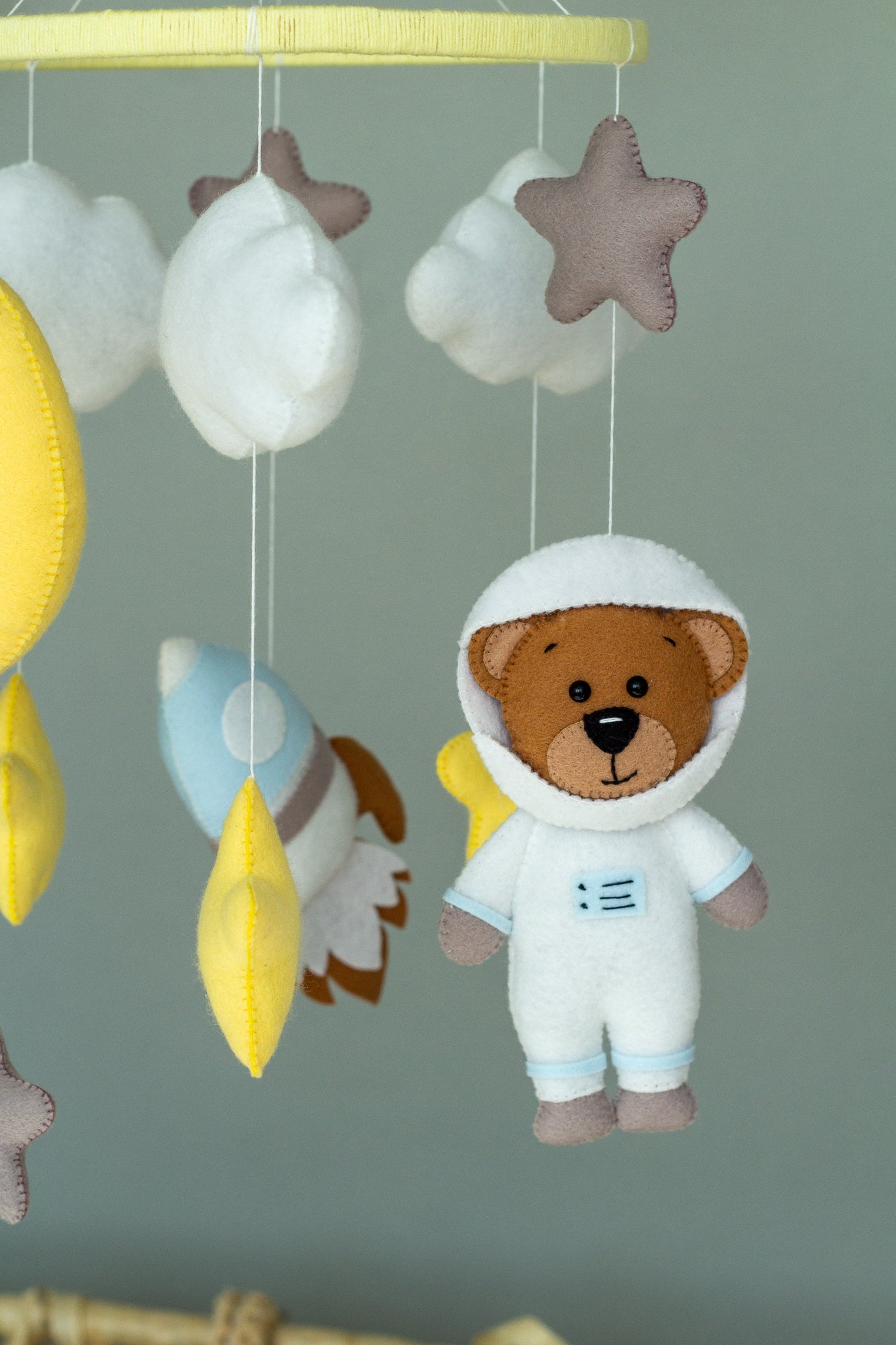 Space Baby Mobile - WoollyFox