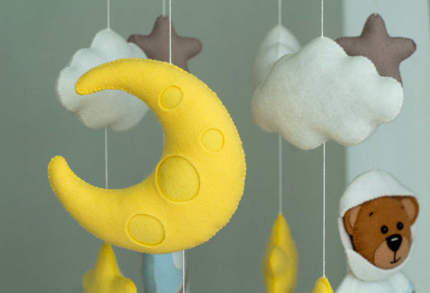 Space Baby Mobile - WoollyFox