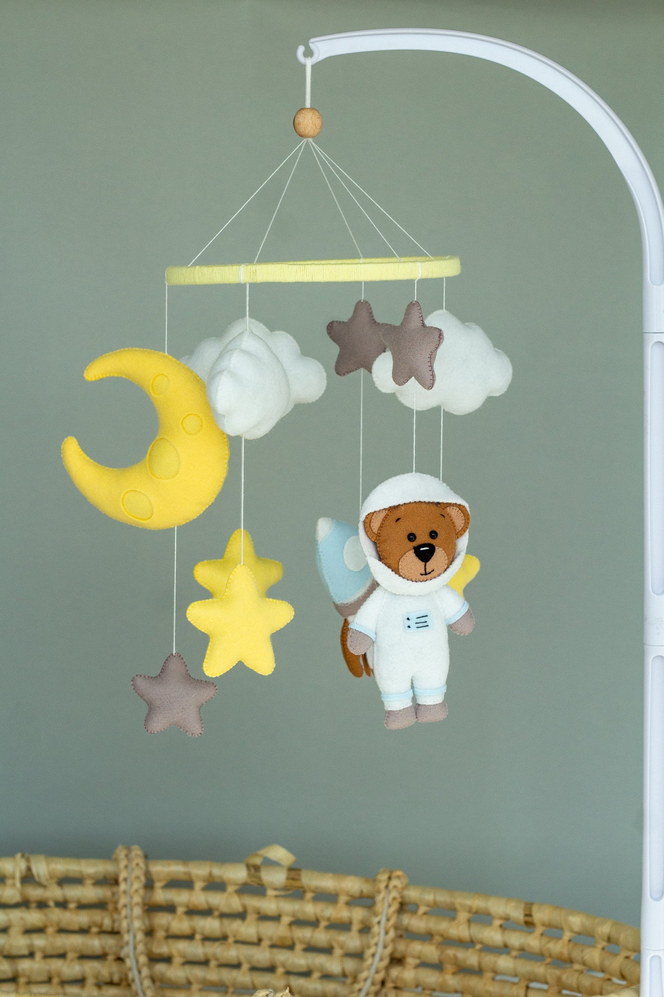 Space Baby Mobile - WoollyFox