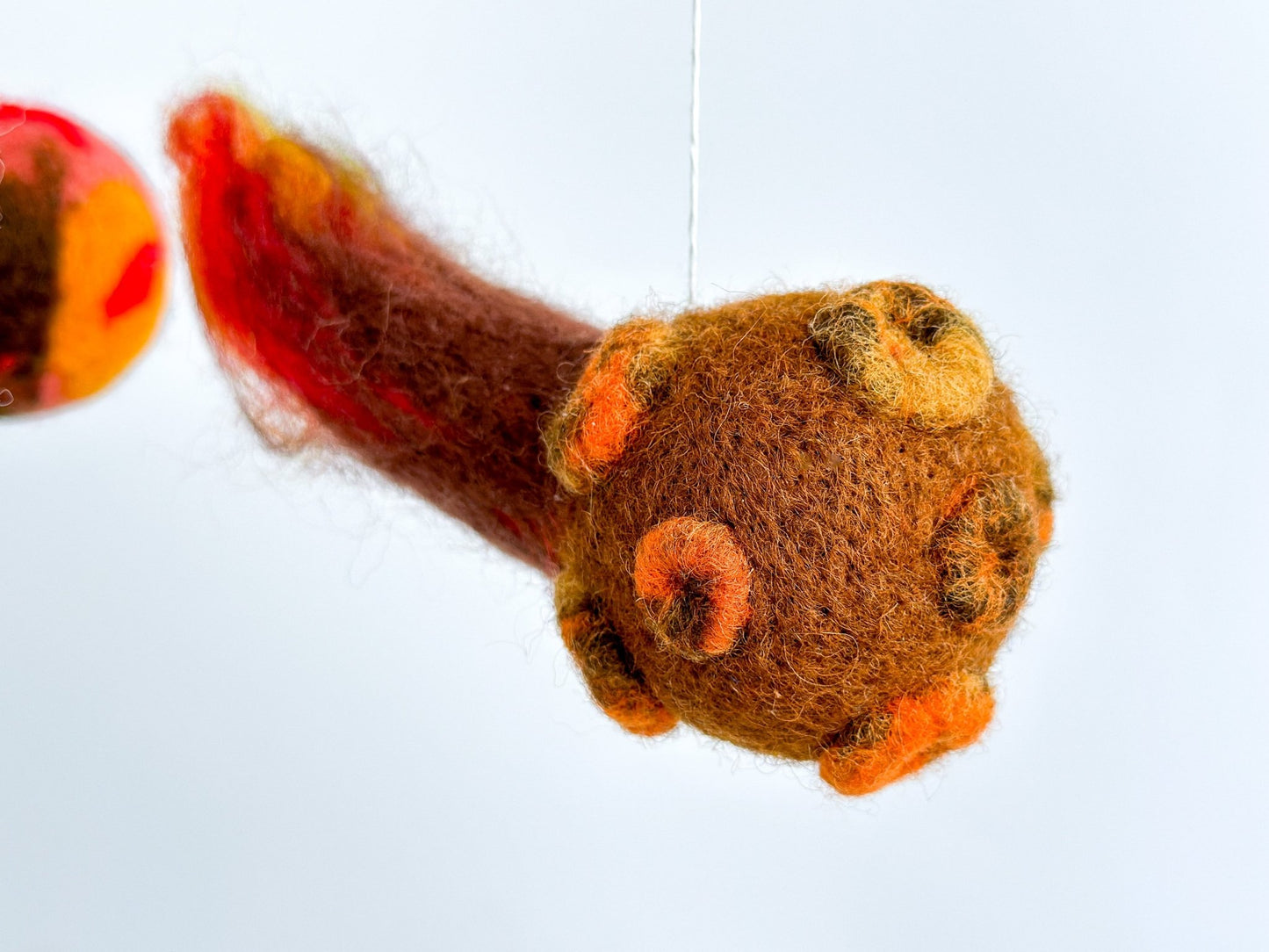 Spaceship Baby Mobile – Felt Crib Mobile with Planets & Astronaut - WoollyFox