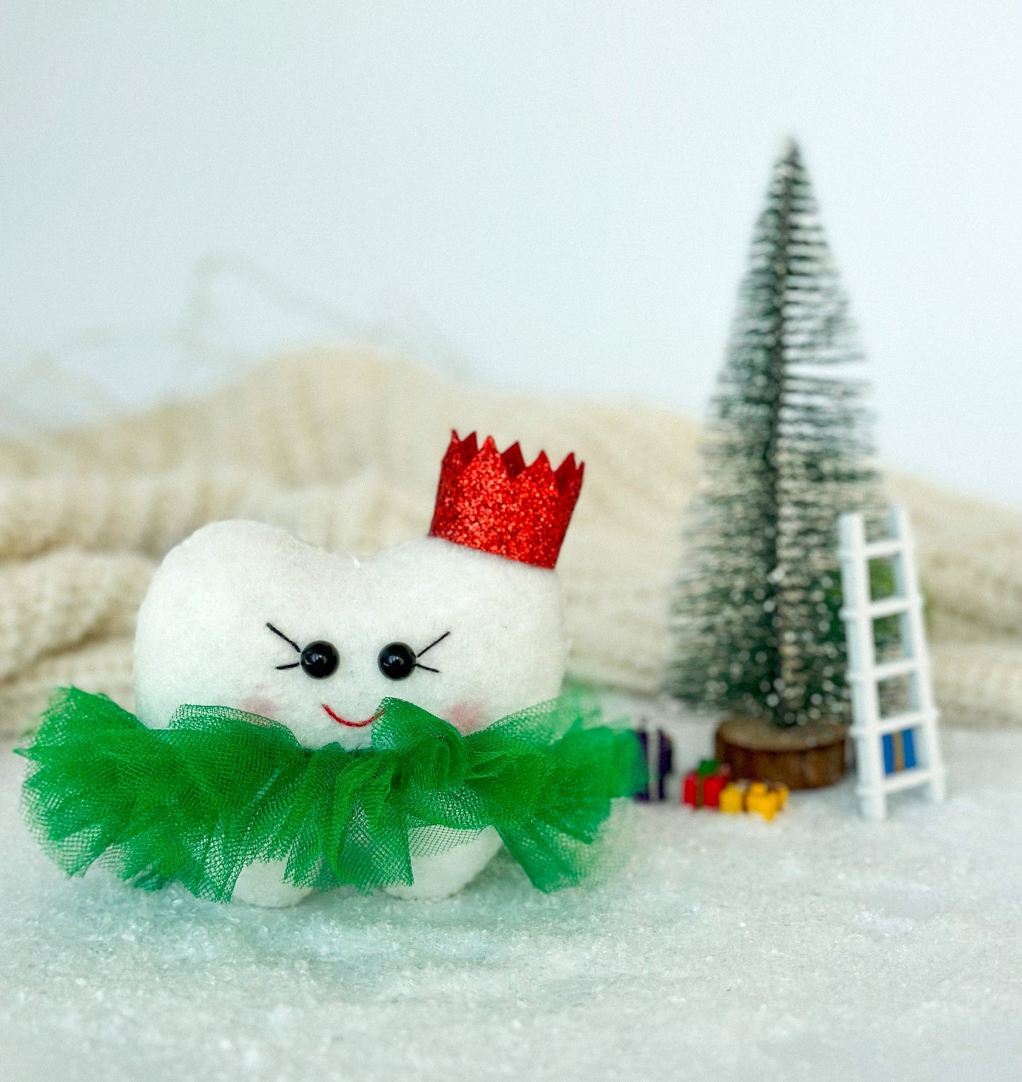Tooth Fairy Princess Christmas Ornament - WoollyFox