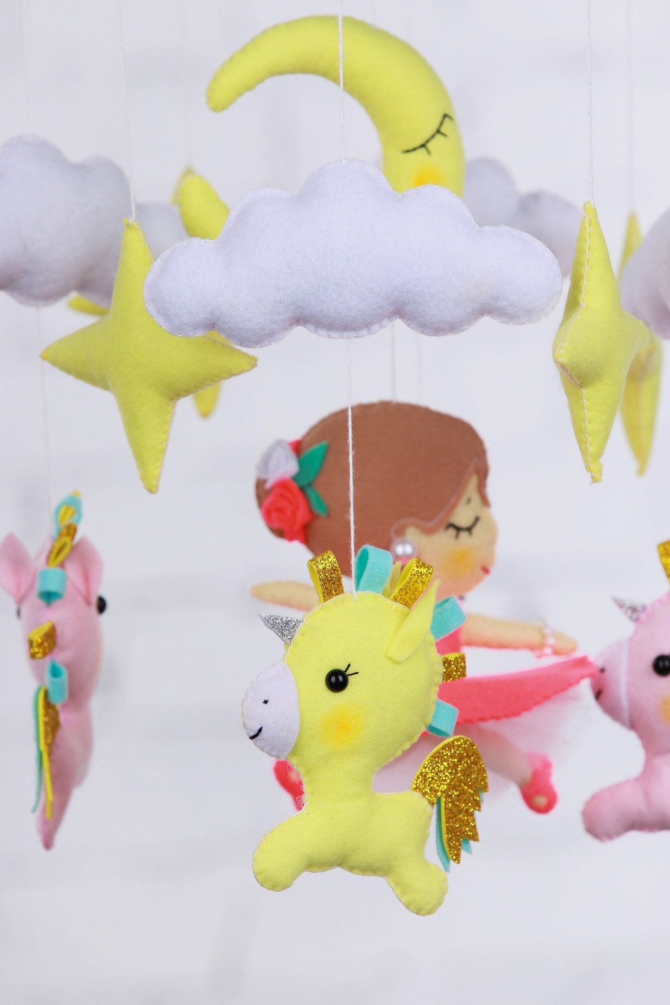 Ballerina Baby crib mobile - WoollyFox