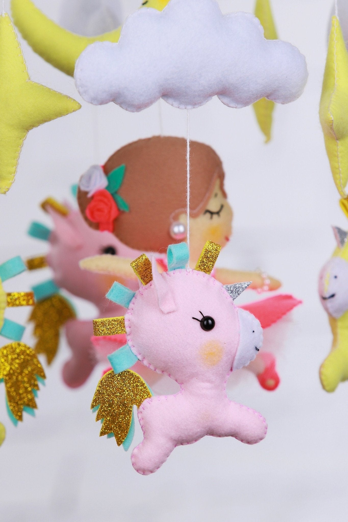 Ballerina Baby crib mobile - WoollyFox