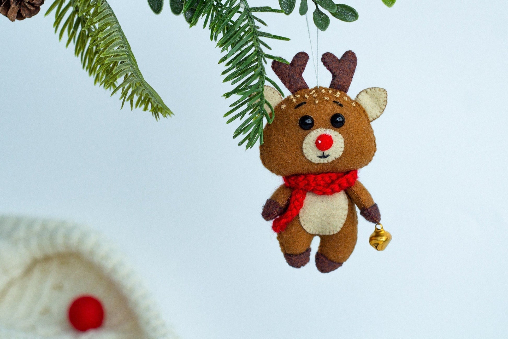 Christmas Deer Еree Вecor - WoollyFox