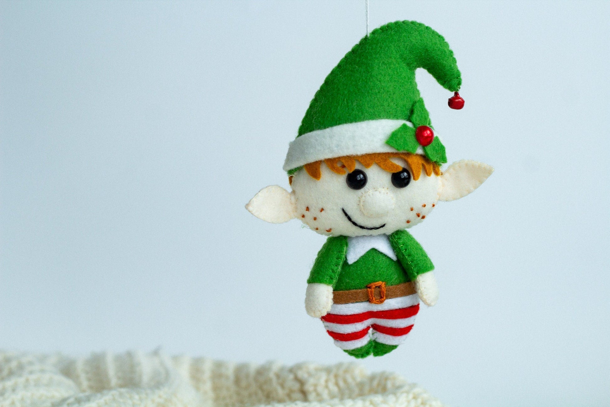 Christmas elf ornaments - WoollyFox