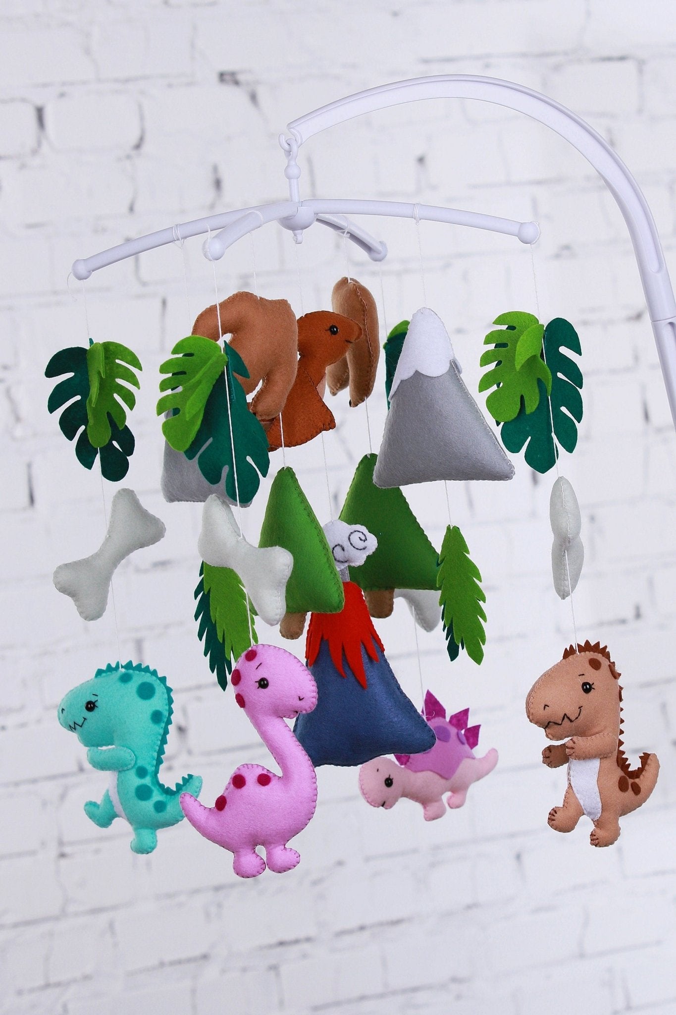 Dinosaur Baby Mobile - WoollyFox