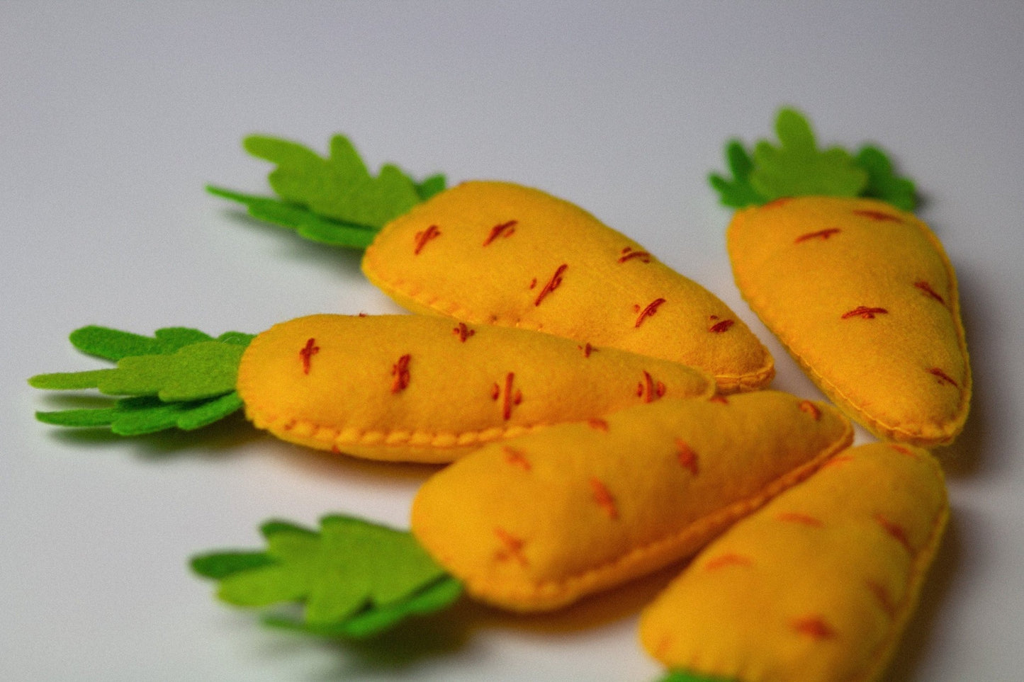 Felt Easter Сarrot Decor - WoollyFox