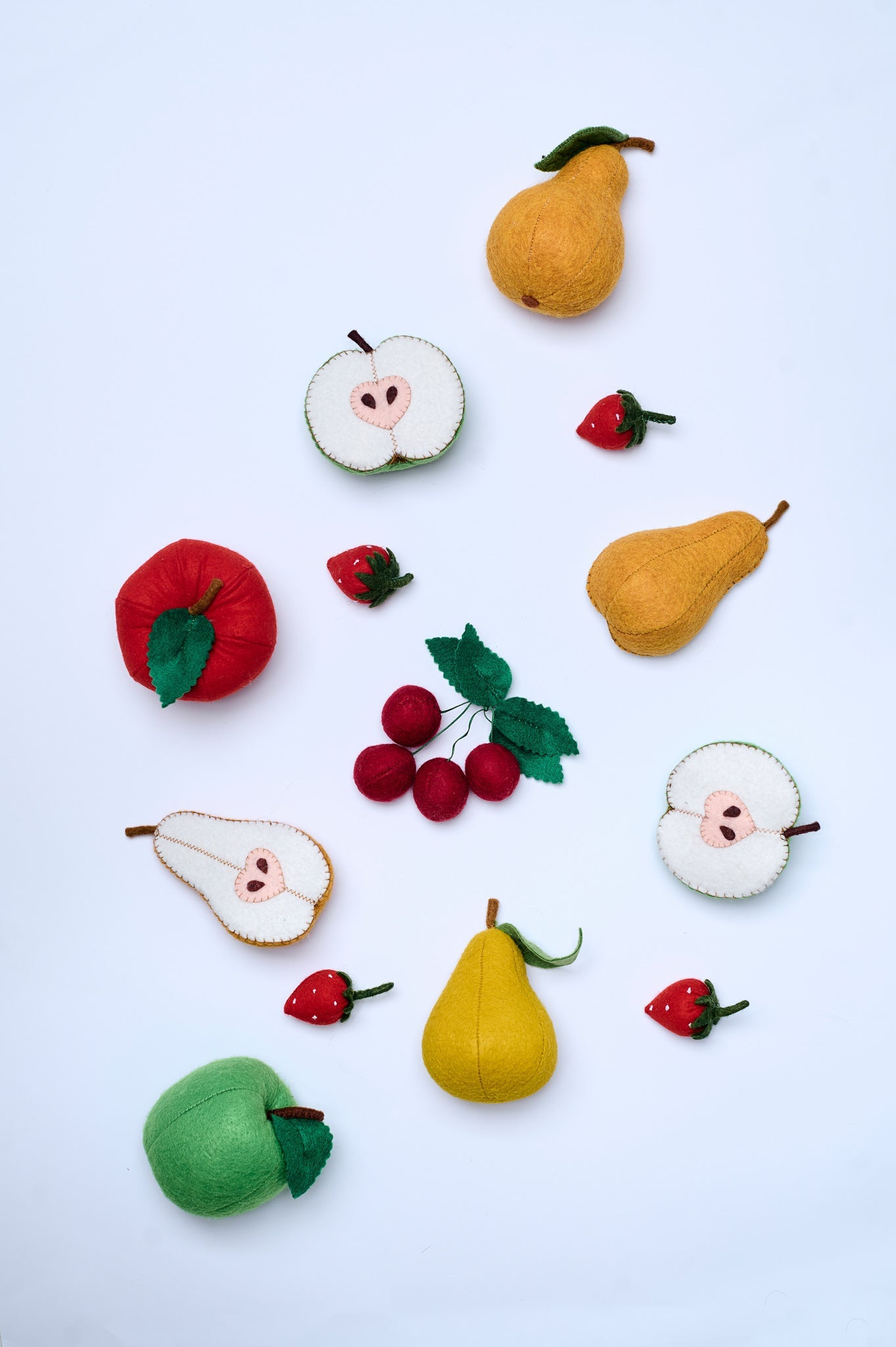 Felt Set Fruits - WoollyFox