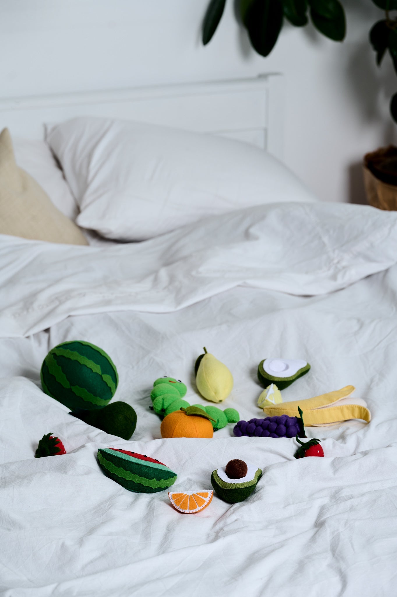 Felt Set Fruits - WoollyFox