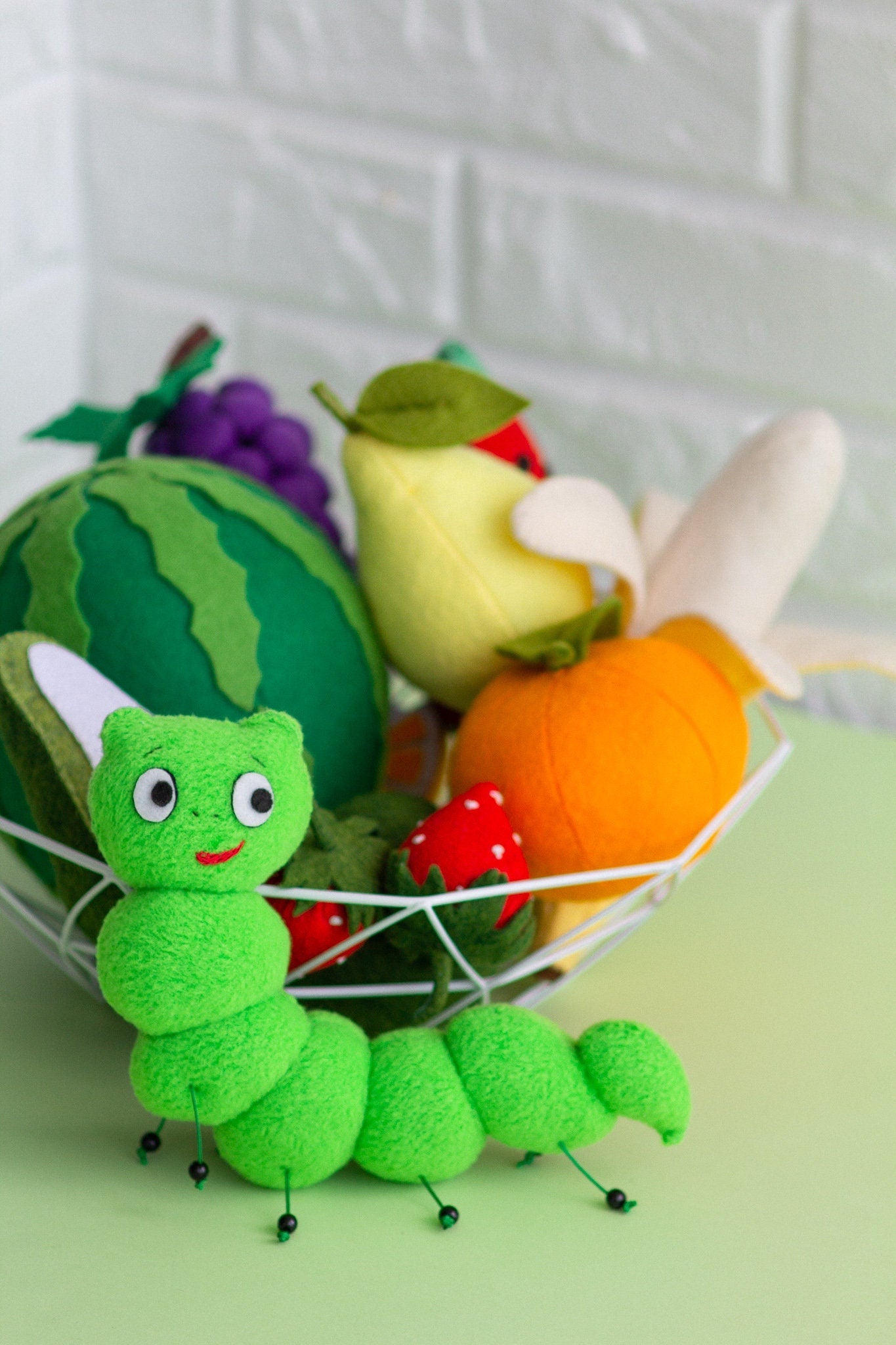 Felt Set Fruits - WoollyFox