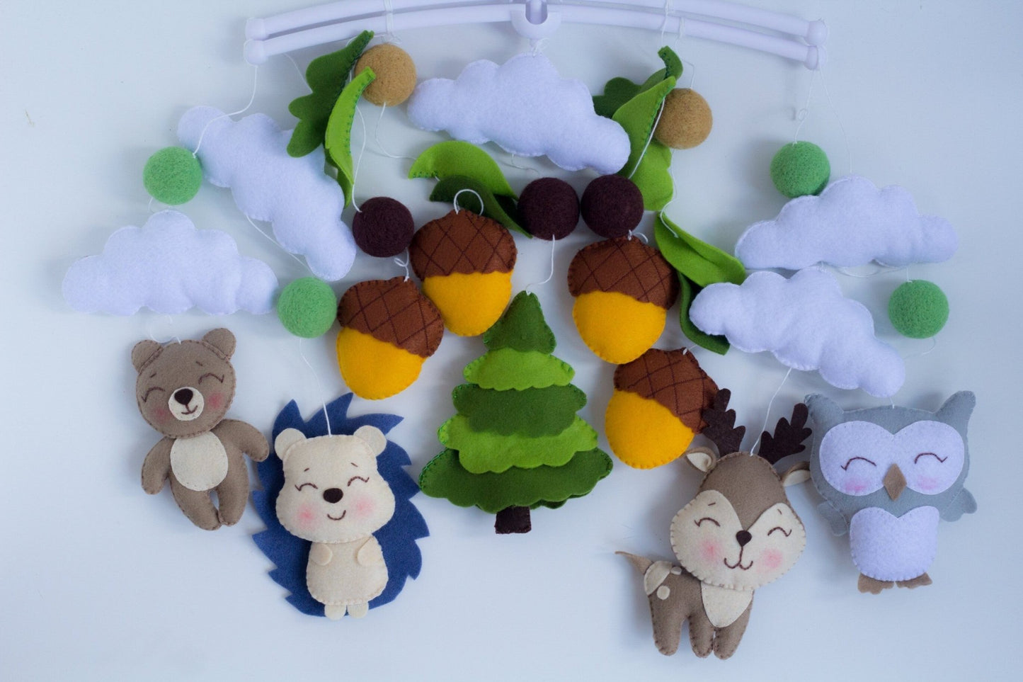 Forest Baby Crib Mobile - WoollyFox