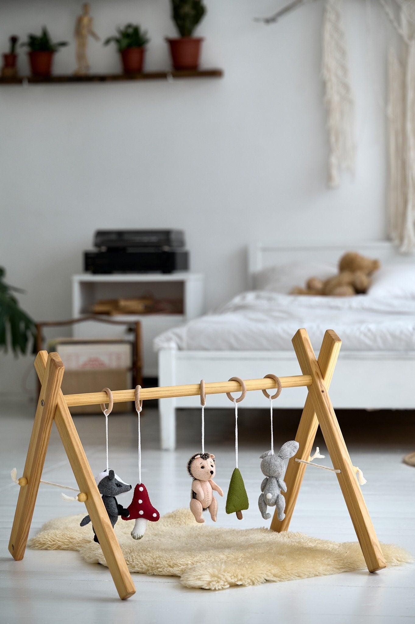 Forest Baby Play Gym - WoollyFox