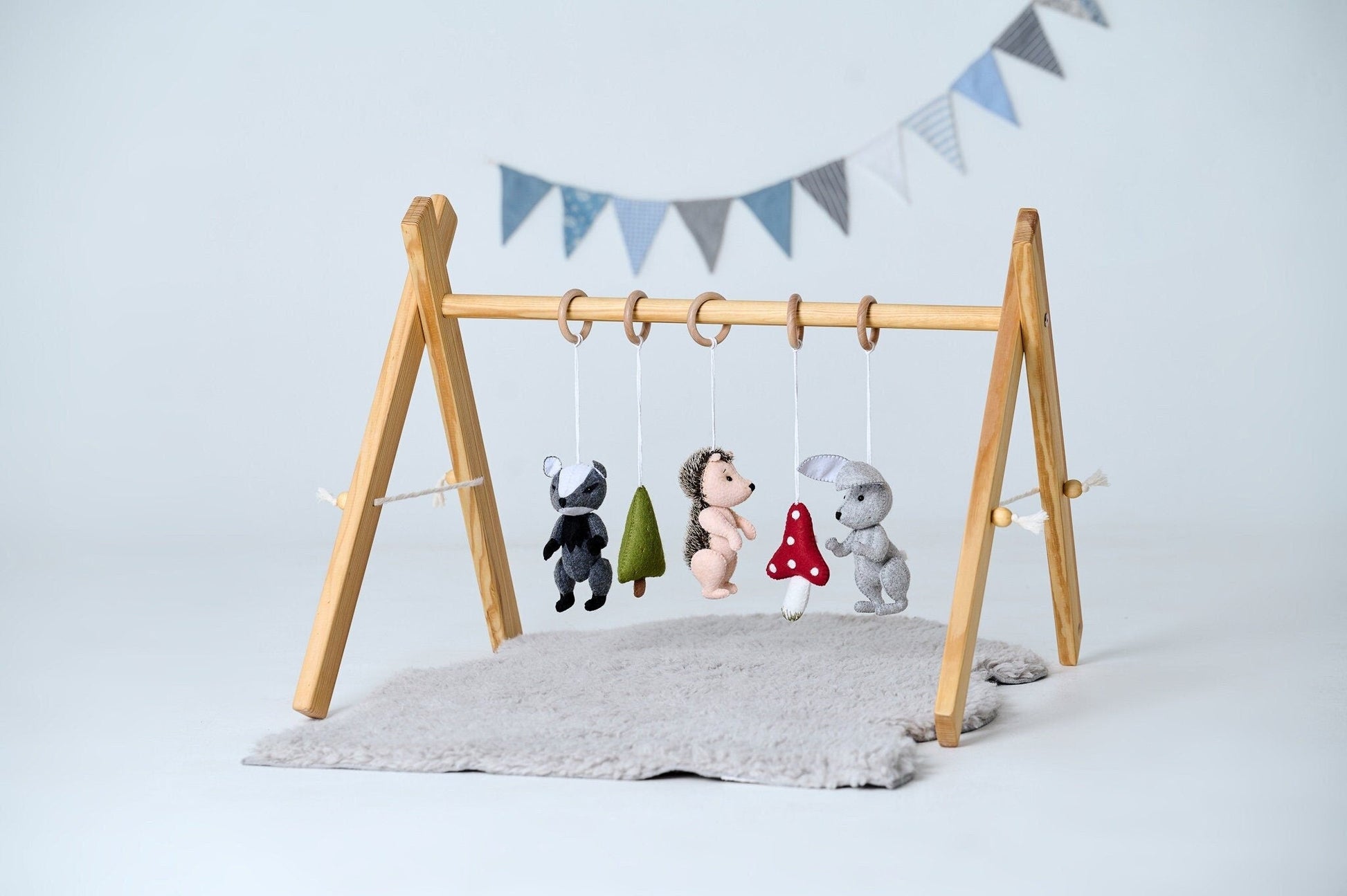 Forest Baby Play Gym - WoollyFox