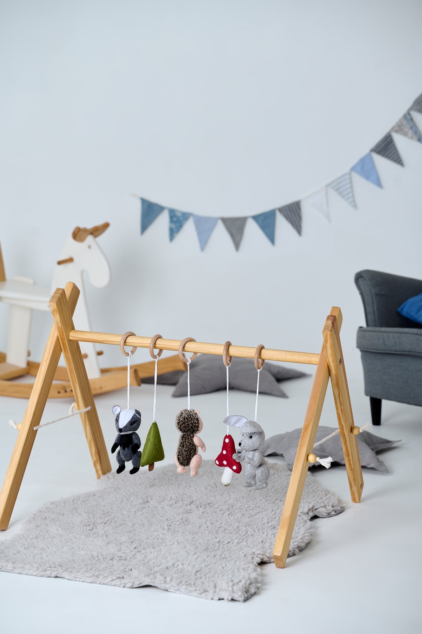 Forest Baby Play Gym - WoollyFox