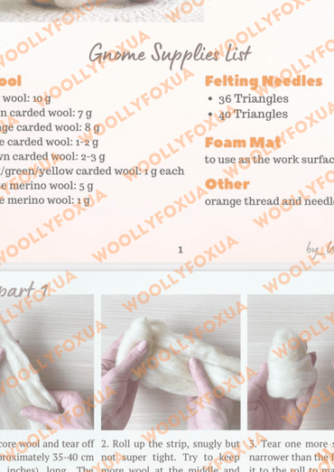 Gnome Needle Felting Tutorial - WoollyFox