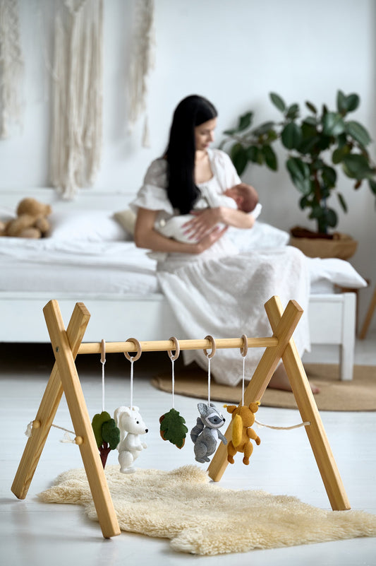Hanging Baby Gym Toys - WoollyFox