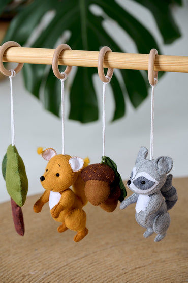 Hanging Baby Gym Toys - WoollyFox