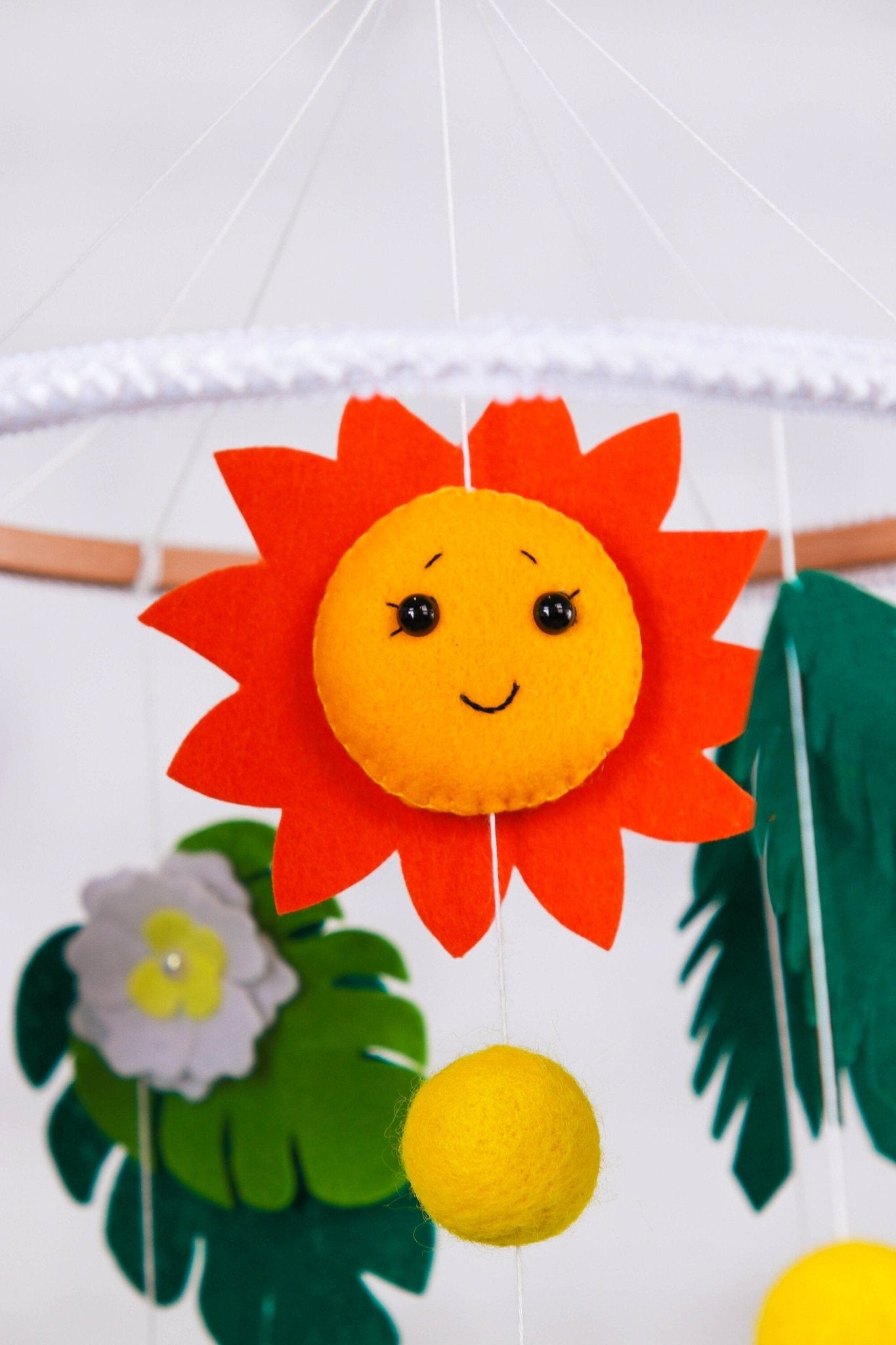 Jungle Animals Baby Mobile - WoollyFox