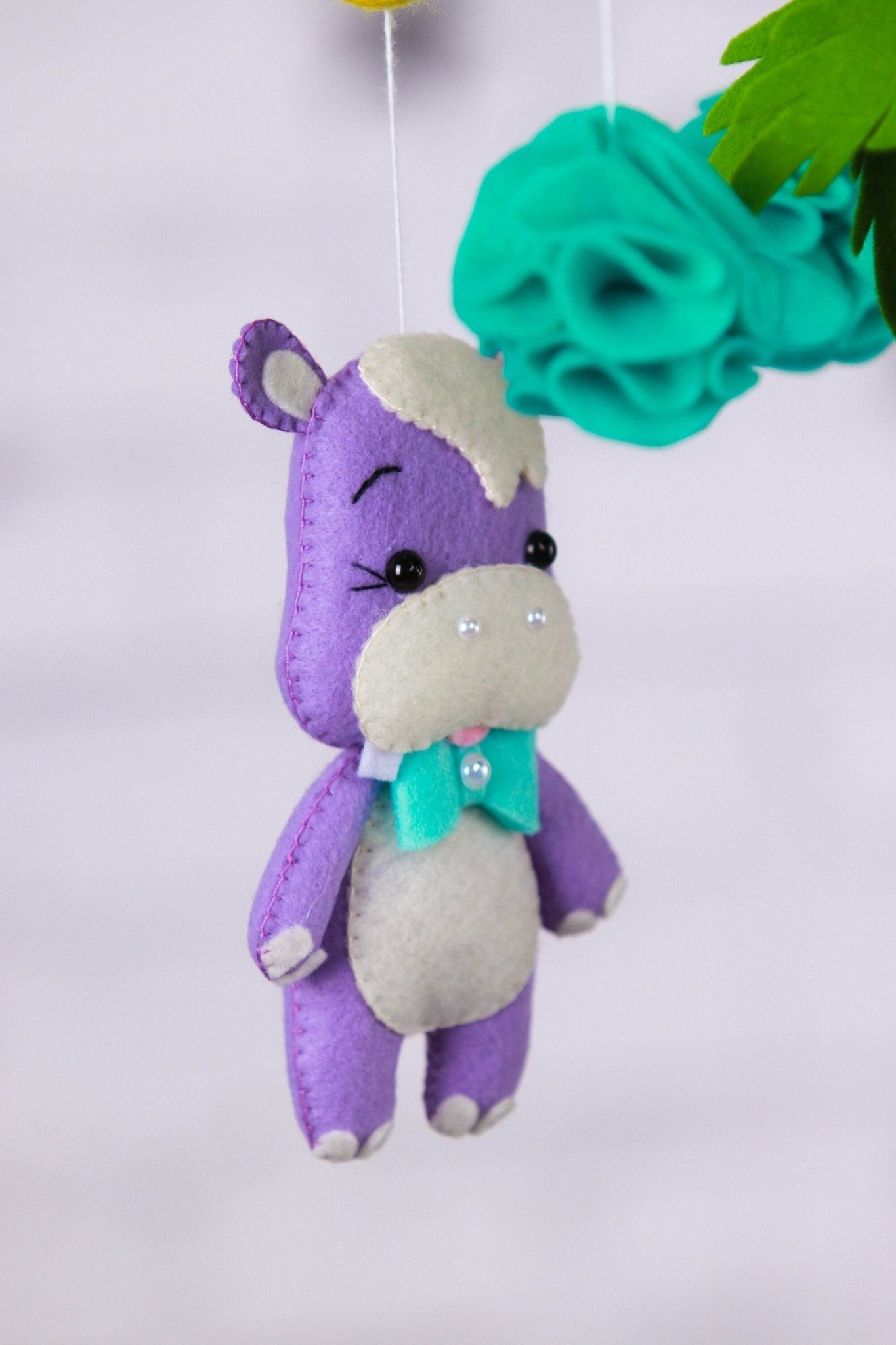 Jungle Animals Baby Mobile - WoollyFox