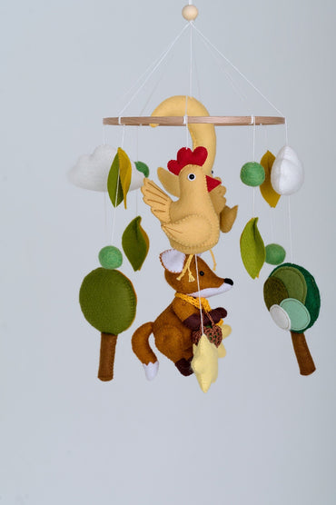 Musical Mobile Fox - WoollyFox