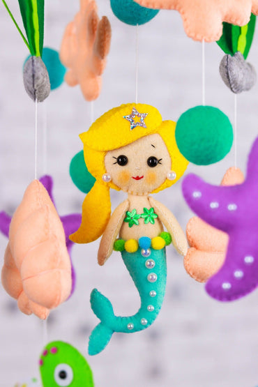 Ocean Baby Crib Mobile - WoollyFox