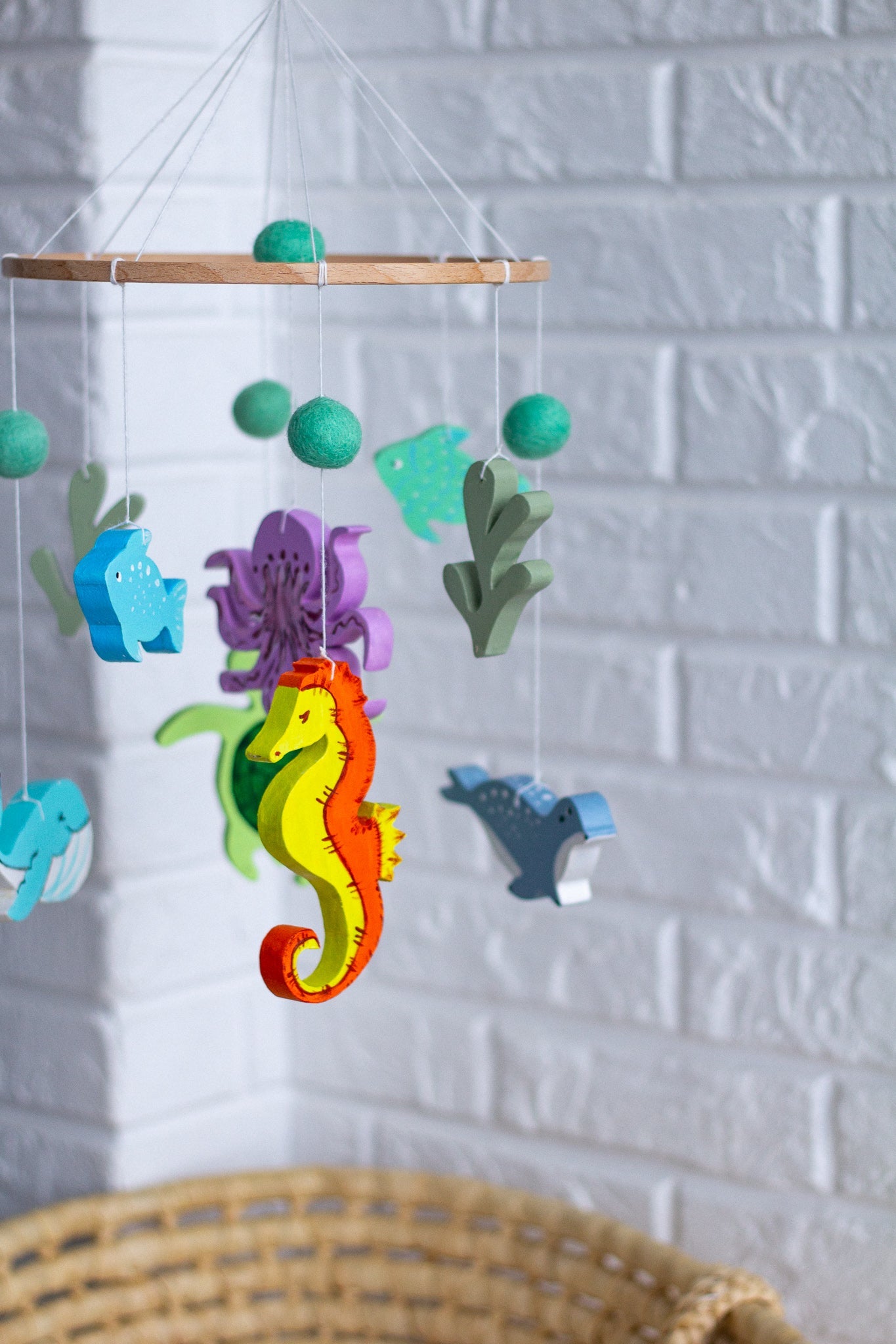 Ocean Baby Mobile - WoollyFox